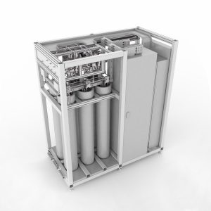 Bild Modell Hochdruckelektrolyseur d. Bauhaus-Universität Weimar