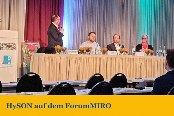 Das HySON Institut referiert auf dem ForumMIRO 2021 in Berlin
