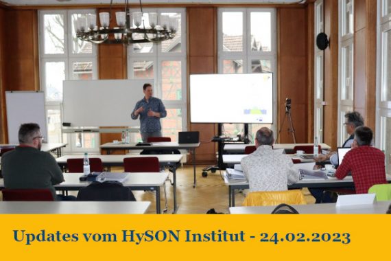 Aktuelles - Updates vom HySON Institut 24.02.23
